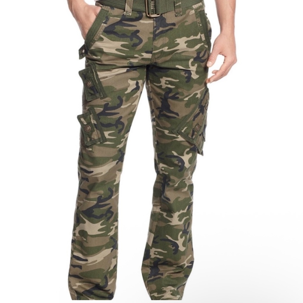 NWT Royal Premium Camo Cargo Pants